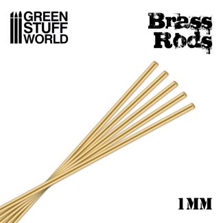 Pinning Brass Rods 1mm - Green Stuff World - 9127