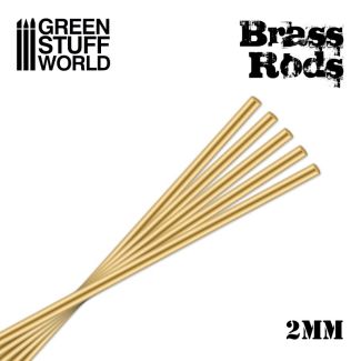 Pinning Brass Rods 2mm - Green Stuff World - 9333