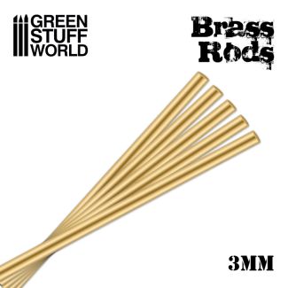 Pinning Brass Rods 3mm - Green Stuff World - 9334
