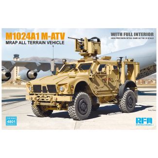 Ryefield Model 1/48 M1024A1 M-ATV MRAP All Terrain Vehicle - 4801