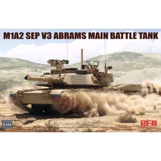 Ryefield Model 1/35 M1A2 SEP V3 Abrams US Main Battle Tank - 5104