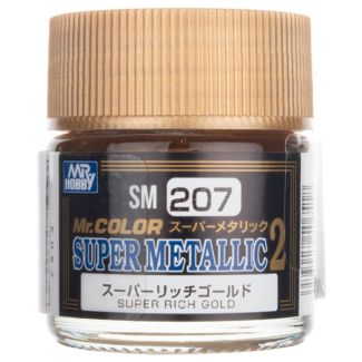 Super Metallic II – Super Rich Gold 10ml Mr Hobby - SM-207