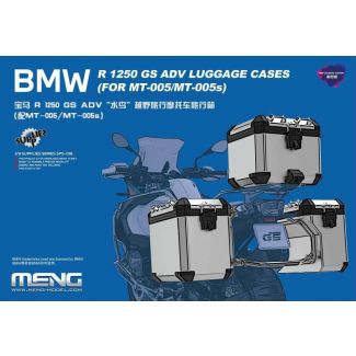 Meng Model 1/9 BMW R 1250 GS ADV Luggage (Pre-Colored) - SPS-091S