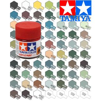 Tamiya Acrylic Paint Pot 10ml XF-49 to XF-86 Choose your colour - Model Paint Jars