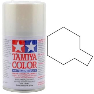 Tamiya PS-57 Pearl White Polycarbonate Spray