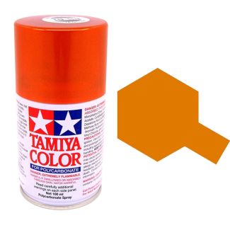 Tamiya PS-61 Metallic Orange Polycarbonate Spray