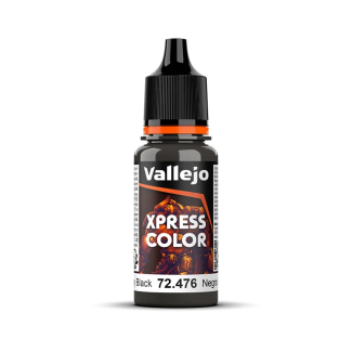 Vallejo Xpress Color 18ml - Greasy Black - 72.476