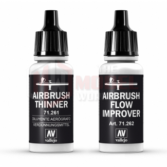 Vallejo Airbrush Thinner Flow Improver 17ml Bottle 71.261 262