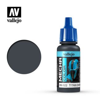 Vallejo Mecha Color - Titan Dark Blue - 69.022