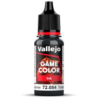 Vallejo Game Color 18ml - Game Ink - Dark Turquoise - 72.084