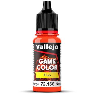 Vallejo Game Color 18ml - Fluo - Fluorescent Orange - 72.156