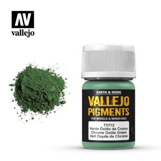 Vallejo Pigments - Chrome Oxide Green - 73.112