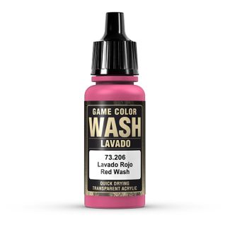 Vallejo Washes - Red 17ml - 73.206