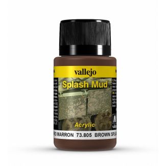 Brown Splash Mud  - Vallejo Weathering Effects - 73.805