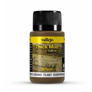 European Thick Mud  - Vallejo Weathering Effects - 73.807