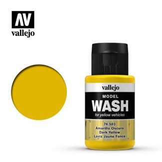 Vallejo Model Wash 35ml - Dark Yellow - 76.503