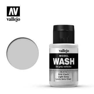 Vallejo Model Wash 35ml - Light Grey - 76.515