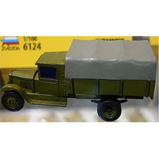 ZVEZDA Soviet Truck ZIS-5   Scale: 1/100 - 6124 Military Model Kit