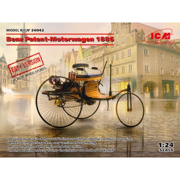ICM - Benz Patent-Motorwagen 1886 – EASY version #24042