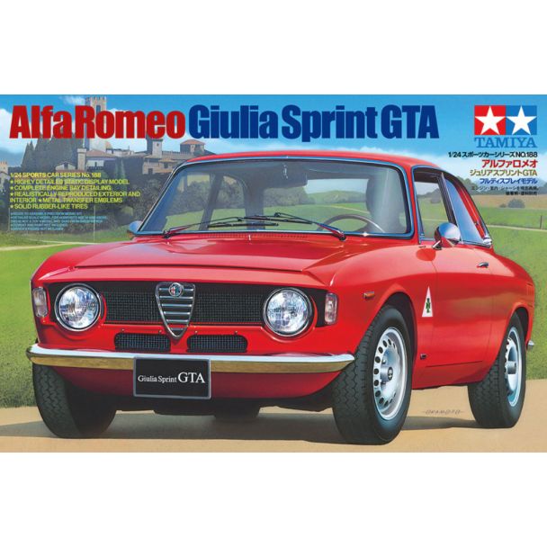 Tamiya 1/24 Alfa Romeo Giulia Sprint GTA - 24188