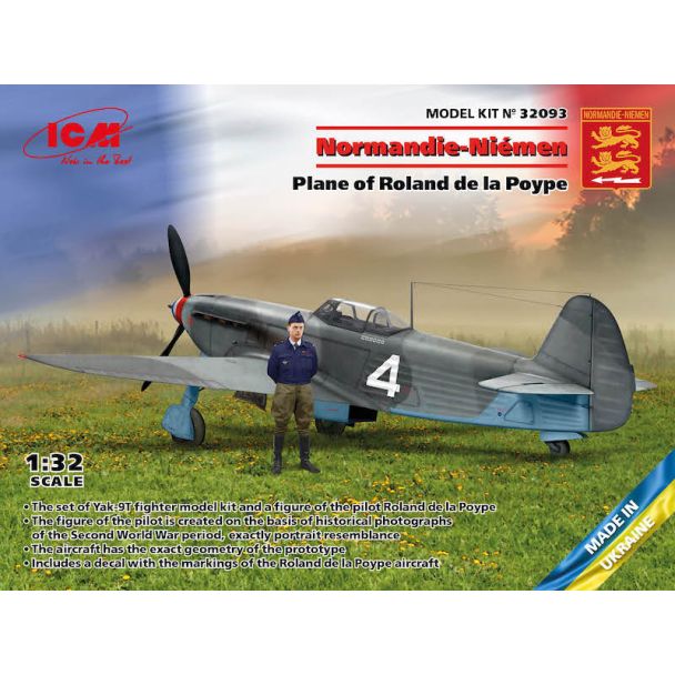 ICM 1/32 Normandie-Nieman. Plane of Roland de la Poype - 32093