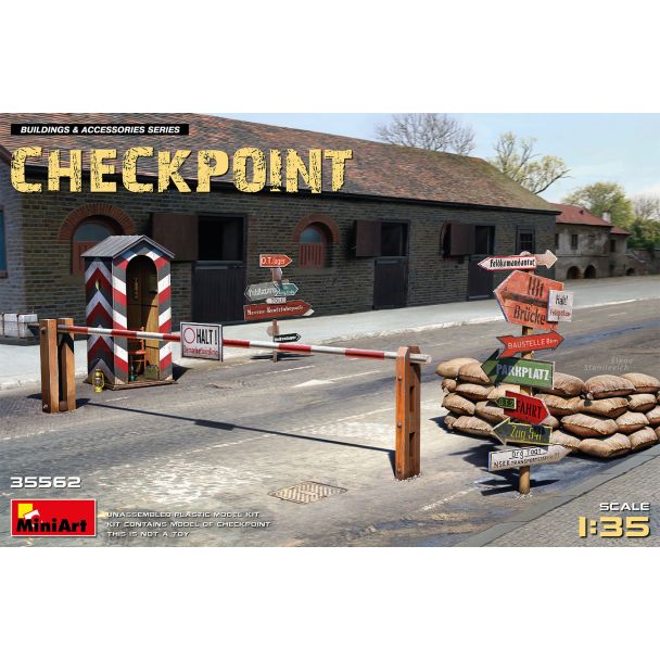 Miniart 1/35 Checkpoint # 35562