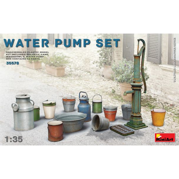 Miniart 1/35 Water Pump Set # 35578