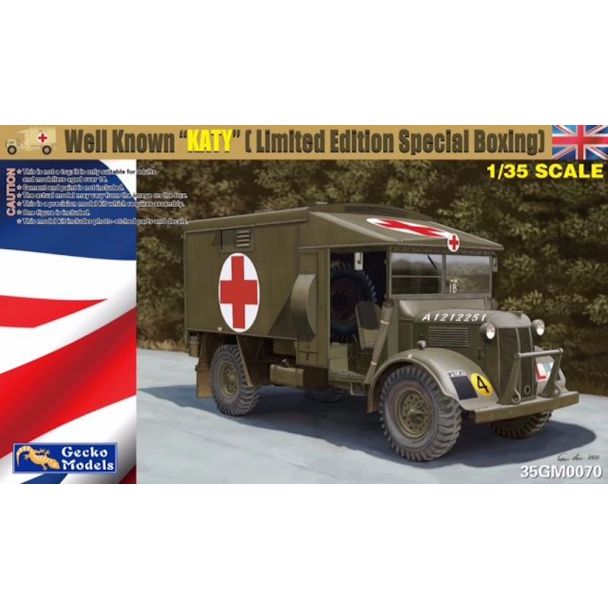 Gecko Models 1/35 WW2 British Ambulance K2/Y Heavy Ambulance - 35GM0070