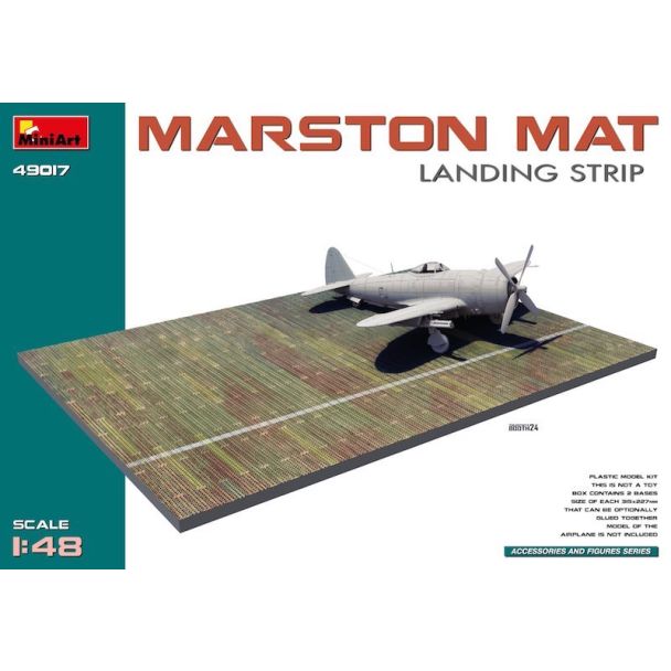 Miniart 1/35 Marston Mat Landing Strip - 49017