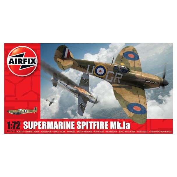 AIRFIX A01071B Supermarine Spitfire MKI 1:72 Aircraft Model Kit