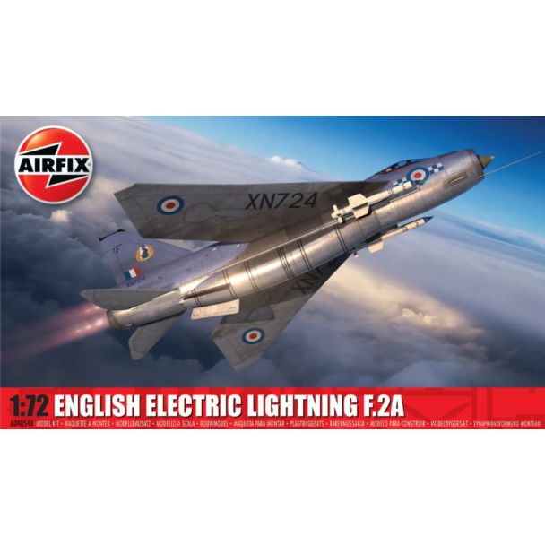Airfix 1/72 English Electric Lightning F.2A - A04054A