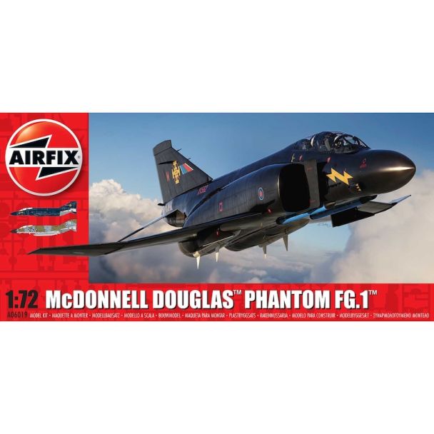 Airfix A06019 McDonnell Douglas Phantom FG.1 RAF 1:72 Plastic Model Kit