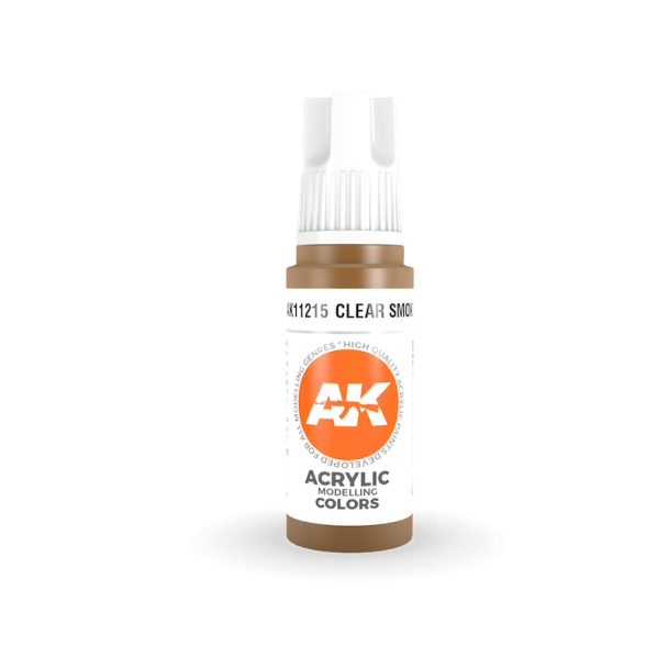 Clear Smoke 17ml 3rd Gen Acrylics AK Interactive - AK11215