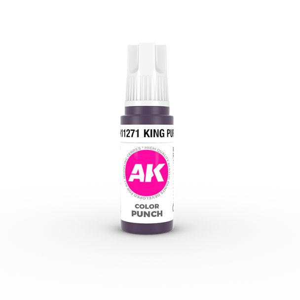 King Purple - Colour Punch 17ml 3rd Gen Acrylics AK Interactive - AK11271