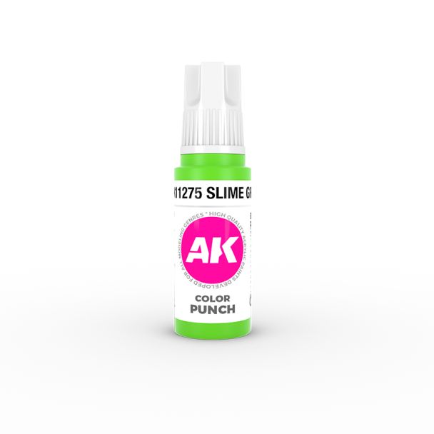 Slime Green - Colour Punch 17ml 3rd Gen Acrylics AK Interactive - AK11275