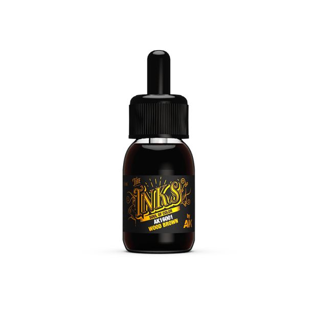 Wood Brown - The INKS 30ml - AK Interactive
