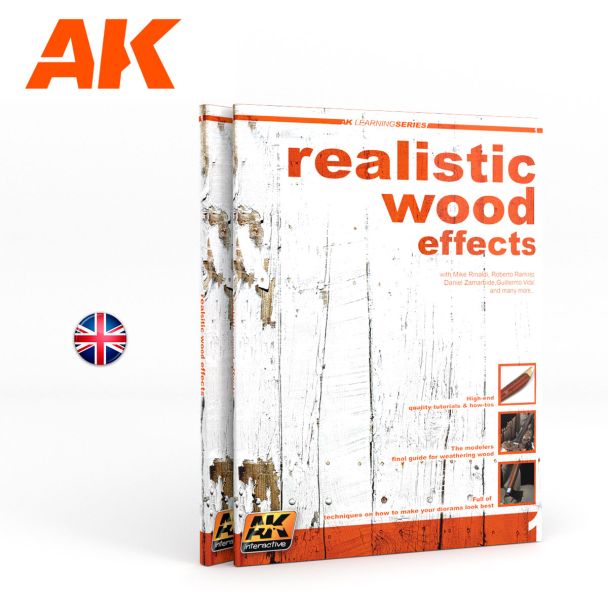 Learning Series Book Realistic Wood Effects AK Interactive - AK259