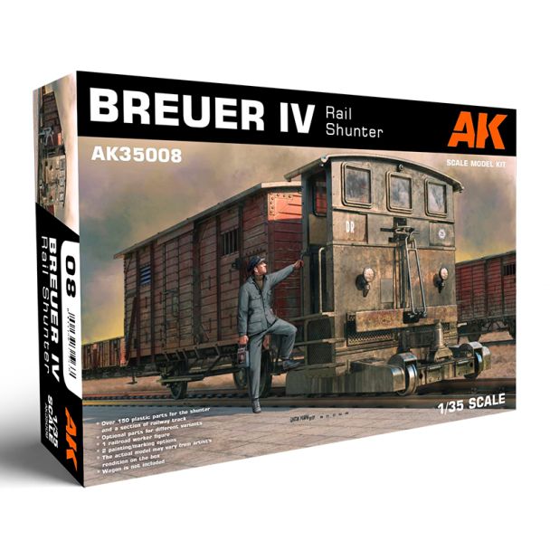 Breuer IV Rail Shunter 1/35 - AK Interactive - AK35008