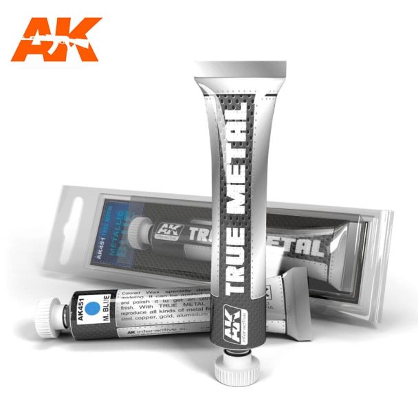 True Metal Metalic Blue AK Interactive - AK451