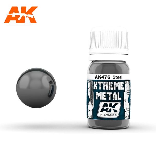 Xtreme Metal Steel AK Interactive - AK476