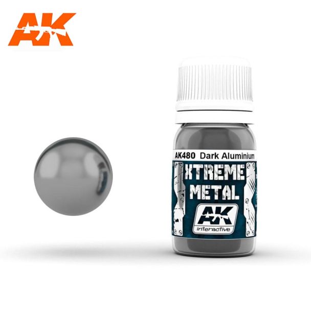 Xtreme Metal Dark Aluminium AK Interactive - AK480