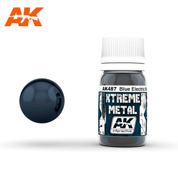 Xtreme Metal Metalic Blue AK Interactive - AK487