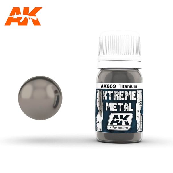 Xtreme Metal Titanium AK Interactive - AK669