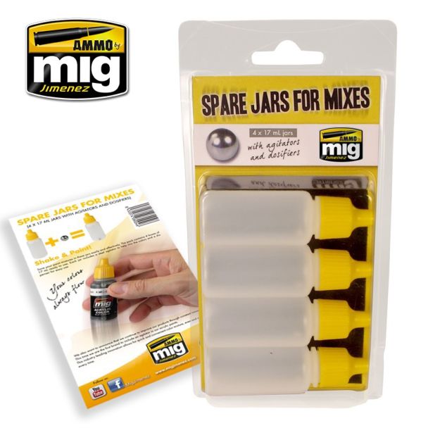 Spare Jar For Mixes Ammo By Mig - MIG8004