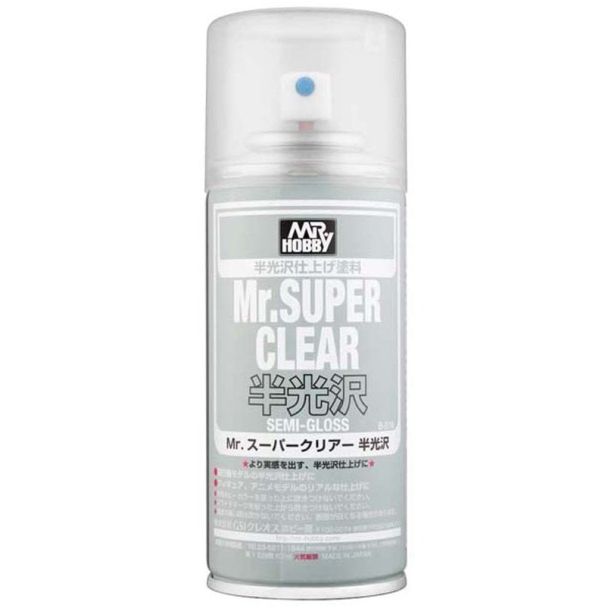 Mr Super Clear Semi-Gloss 170ml Mr Hobby - B-516