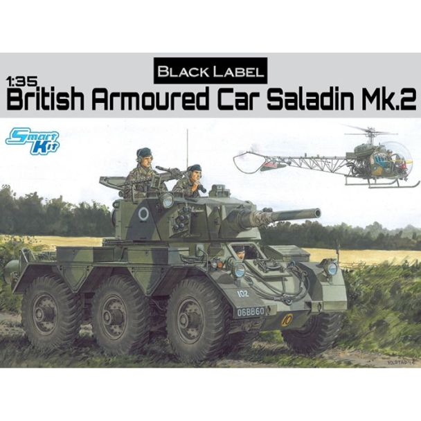 Dragon 1/35 British Armored Car Saladin Mk.2 # 3554