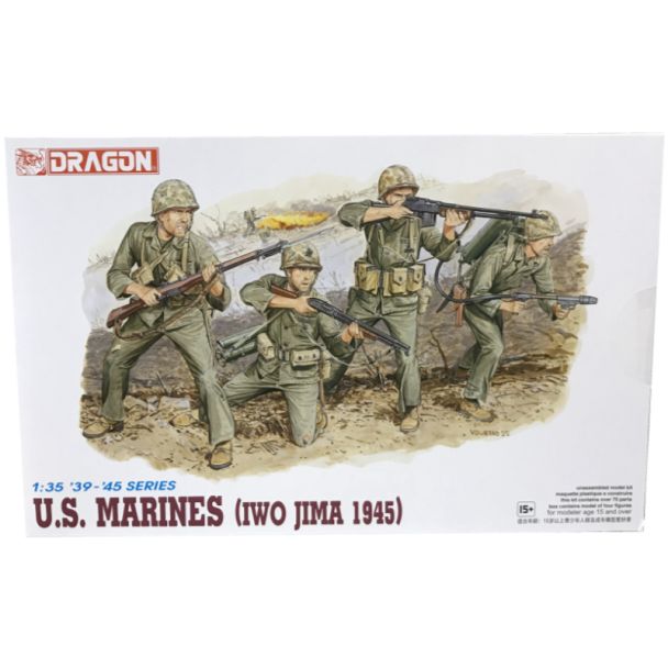 Dragon 1/35 U.S. Marines (Iwo Jima 1945) - 6038