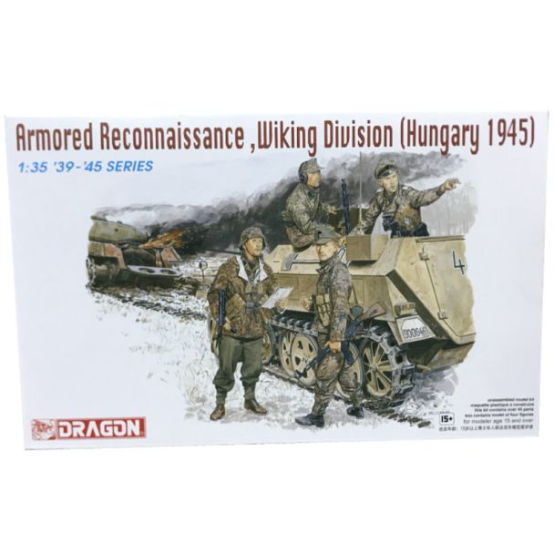Dragon 1/35 Armored Reconnaissance Wiking Division (Hungary 1945) - 6131