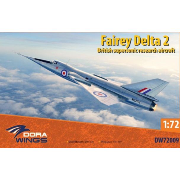 Dora Wings 1/72 Fairey Delta 2 - DW72009