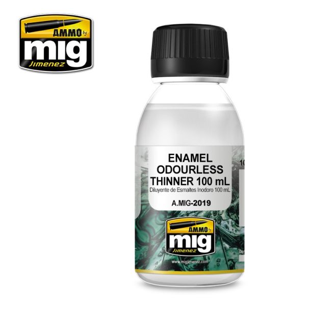 Enamel Odourless Thinner 100mL Ammo By Mig - MIG2019